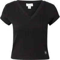Calvin Klein Jeans Ribbed Cotton V Neck T-Shirt