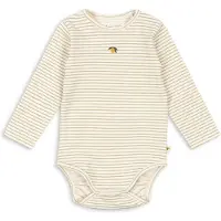 Konges Sløjd Body l/ä - Basic - Te Stripe - - 74 - Body L/Ä