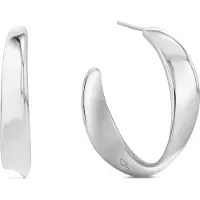 Calvin Klein Twisted Hoop Earrings