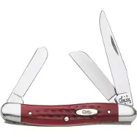 Case Knives Case Medium Stockman Pocket Worn Old Red Bone, 00786, 6318 SS pocket knife