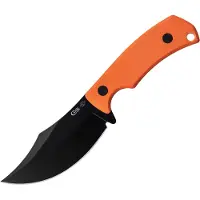 Case Knives Case Hunter CT3, 76937 Black 1095 CS, Orange G-10, hunting knife