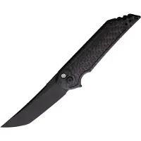 Hoback Knives Kwaiback Button Lock CF
