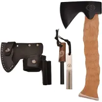 Karesuandokniven Metsämies Hätä hand axe set, 350 gram, 4348-90