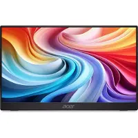 Acer PM161Q B1bmiuux - PM1 Series - LED-skärm - 16 (15.6 visbar) - bärbar - 1920 x 1080 Full HD (1080p) @ 60 Hz - IPS - 250 cd/m² - 1000:1 - 4 ms - HDMI, 2xUSB-C - högtalare - svart