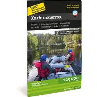 Karhunkierros Tyvek finland friluftskarta