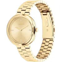 Calvin Klein Twisted Bezel Bracelet Watch