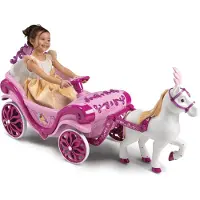 HUFFY Disney Prinsessans Elektriska Vagn 6v