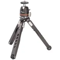 Leofoto Folding Aluminum Mini Tripod MT03 + MBH-19