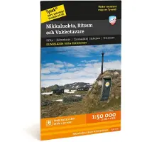 Nikkaluokta, Ritsem, Vakkotavare Tyvek fjällkarta