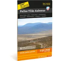 Pallas-Ylläs-Aakenus Tyvek fjällkarta, finland