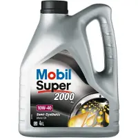 Mobil Super 2000 X1 10W40 semisyntetisk olja, 4 L