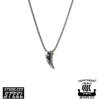 Northern Viking Jewelry NVJRS024 halsband Fenrir Wolf