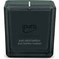Ipuro Essentials black bamboo Doftljus 125 g