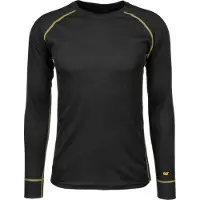CAT Thermo Polyester Herrschjorta i Svart Baslager