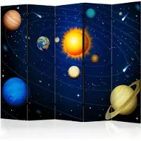 Artgeist Rumsavdelare / Skärmvägg - Solar system II - 225x172