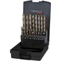 Terrax Din 338 Type N Hss-co 5 Ground Borrset 19 Bitar