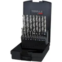 Terrax Din 338 Type N Hss Ground Borrset 19 Bitar