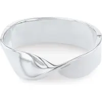 Calvin Klein Twisted Hinged Bangle Bracelet