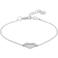 Sno of sweden Valentina försilvrat armband 1090-3200012