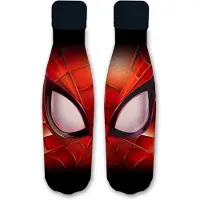 Mtp Products Spider-Man vattenflaska / termoflaska i rostfritt stål - 500ml - röd / svart