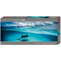 Heye Puzzle Pussel - Panorama - Stingray - 1000 Delar - - One Size - Pussel