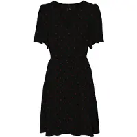 Vero Moda Skjortklänning 'VMALBA' gräsgrön / röd / svart