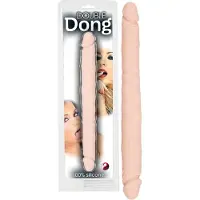 You2Toys - Double Dong - 100% silikondildo (naturell)