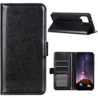 Mtp Products Samsung Galaxy A12 Plånboksfodral med Magnetstängning - Svart