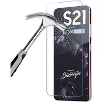 Mtp Products Samsung Galaxy S21 5G Härdat Glas Skärmskydd - 9H, 0.3mm - Genomskinlig