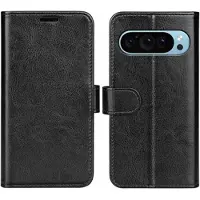 Mtp Products Google Pixel 9/9 Pro Plånboksfodral med Magnetstängning - Svart