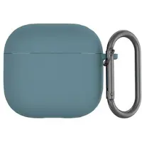 Mtp Products AirPods 4/AirPods 5 Silikonskal med Karbinhake - Grön
