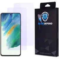 BlueDefend Samsung Galaxy S21 FE 5G Anti-Blue Light skärmskydd av härdat glas - 2 st.