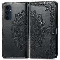 Mtp Products Samsung Galaxy S24 FE Mandala Series Plånboksfodral - Svart