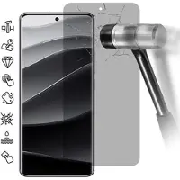 Mtp Products Xiaomi Redmi Note 14 Pro+ 5G Privacy Härdat Glas Skärmskydd