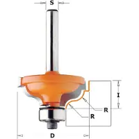 Cmt Kant- och hörnfräs ; S=8 mm; D=34,2 mm