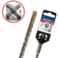 Specialist Borr för betong Quattro; SDS-plus; 10x200/260 mm
