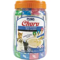 Inaba Tonfiskvarianter Burk Katt Snacks 14g 50 Enheter