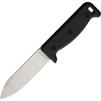 Ontario OKC Black Bird 7503, Satin S35VN, Black Micarta survival knife, Paul Scheiter design