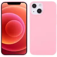 Mtp Products Anti-Fingeravtryck Matt iPhone 13 Mini TPU-skal - Rosa