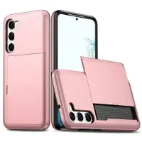 Mtp Products Samsung Galaxy S23 5G Hybridskal med Skjutkortplats - Rødguld