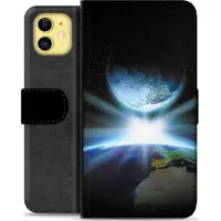 Mtp Products iPhone 11 Premium Plånboksfodral - Rymden