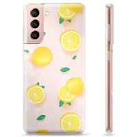 Mtp Products Samsung Galaxy S21 5G TPU-Skal - Citronmönster