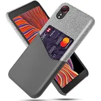 Mtp Products KSQ Samsung Galaxy Xcover 5 Skal med Korthållare - Grå