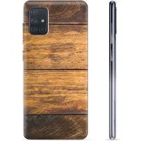 Mtp Products Samsung Galaxy A71 TPU-Skal - Trä