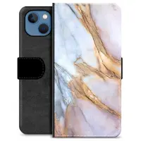 Mtp Products iPhone 13 Premium Plånboksfodral - Elegant Marmor