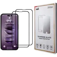 Saii 3D Premium iPhone 14 Plus/13 Pro Max Härdat Glas Skärmskydd - 2 St.