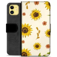 Mtp Products iPhone 11 Premium Plånboksfodral - Solrosor