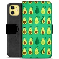 Mtp Products iPhone 11 Premium Plånboksfodral - Avokado Mönster