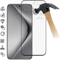 Mtp Products Huawei Pura 70 Pro/70 Ultra Heltäckande Härdat Glas Skärmskydd - 9H - Svart Kant