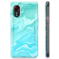 Mtp Products Samsung Galaxy Xcover 5 TPU-Skal - Blå Marmor